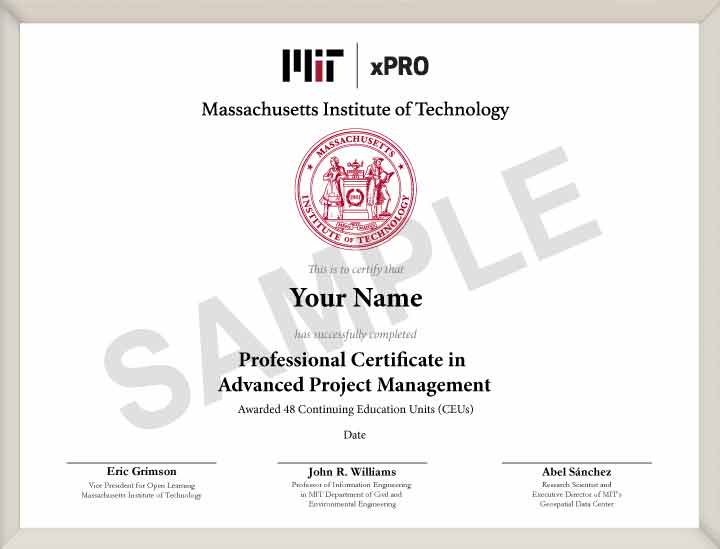 Technical Project Manager Certification with MIT xPRO | Online ...